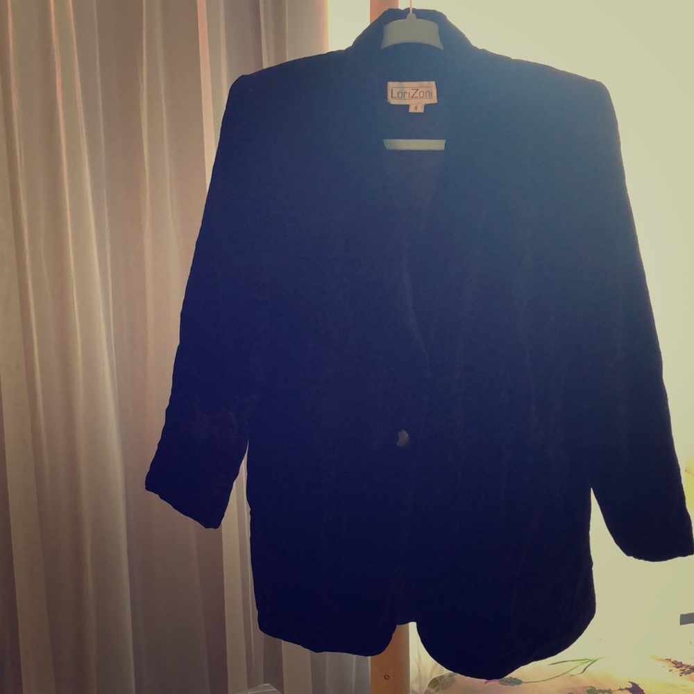 Vintage Velvet 90s blazer